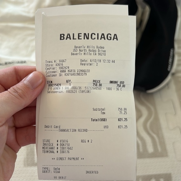 BALENCIAGA SPEED TRAINER - Picture 8 of 9